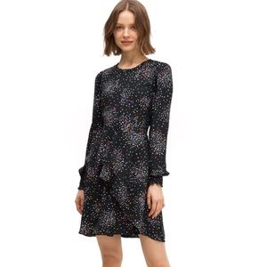 NWT KATE SPADE Confetti Cheer Mocked Mini Dress